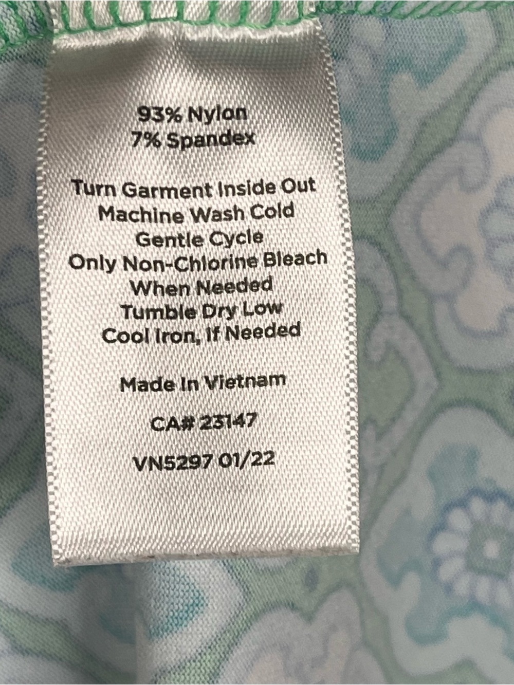 Talbots Women’s Green Tile Medallion Print Midi Sheath Dress Lrg - Picture 10 of 10